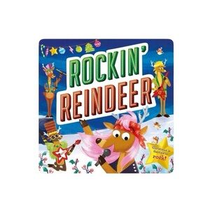 Igloo Rockin' Reindeer Book - Vibrant Blue and Pink